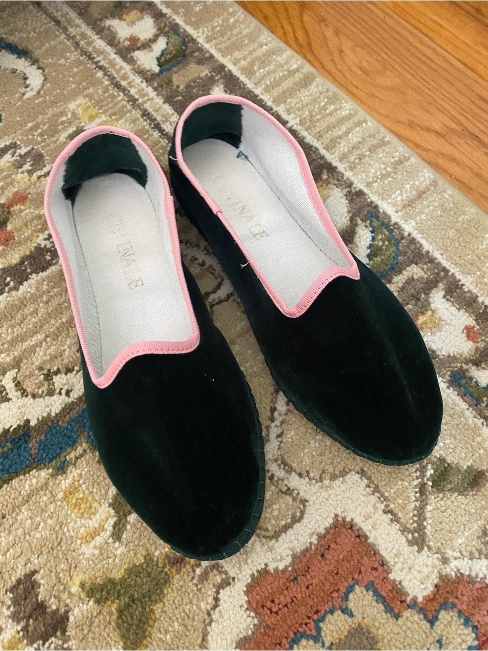Cetinale Handmade Velvet Slippers
